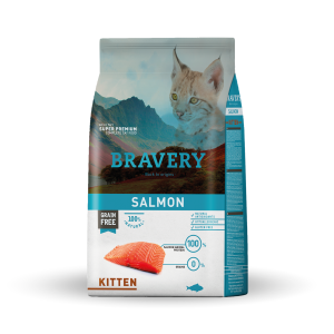 Bravery Salmón Kitten 2KG