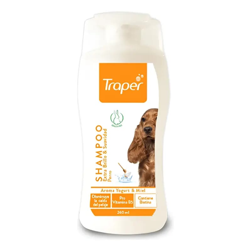 Traper Shampoo Brillo y Suavidad Perros 260ml
