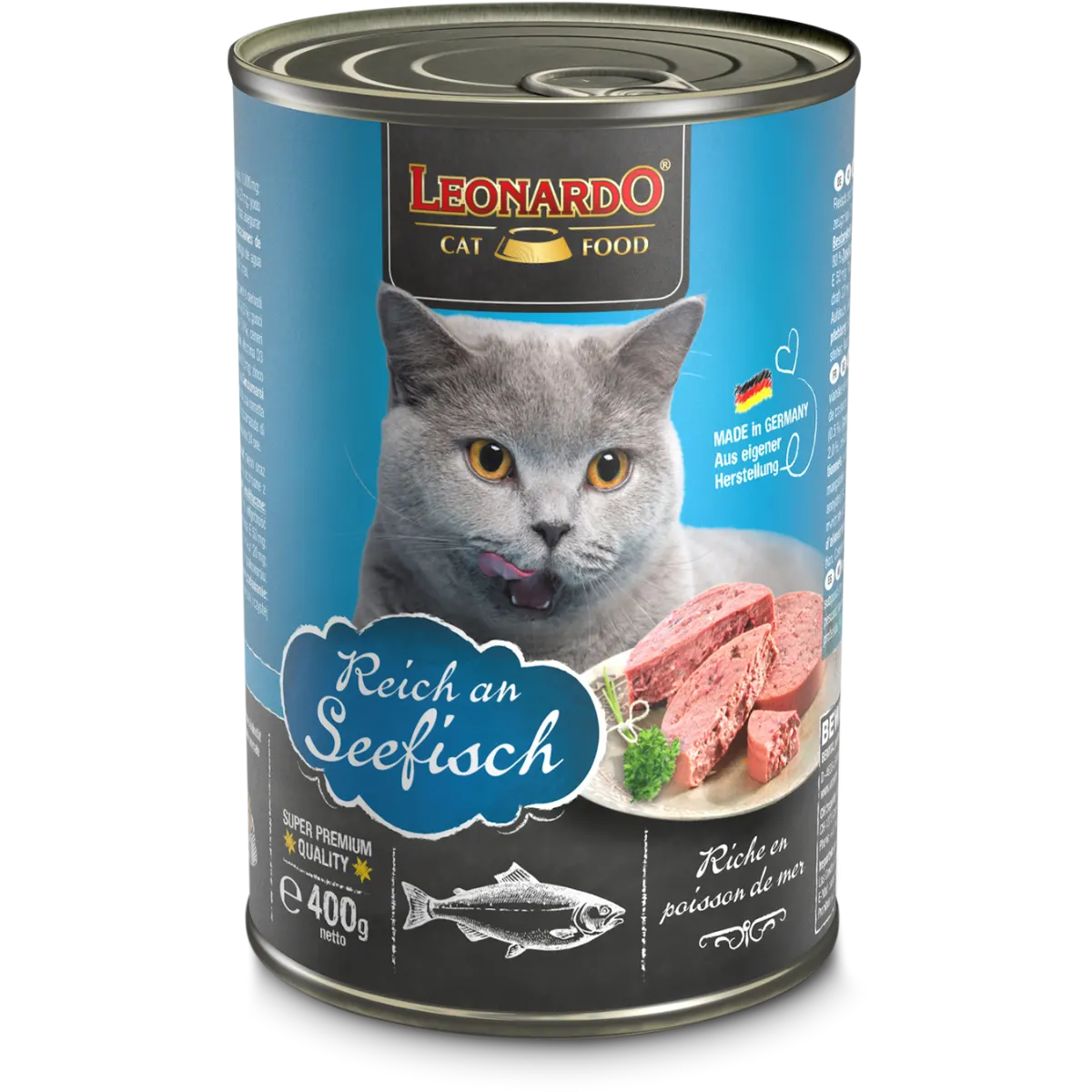 Leonardo QS Pescado Lata 400g