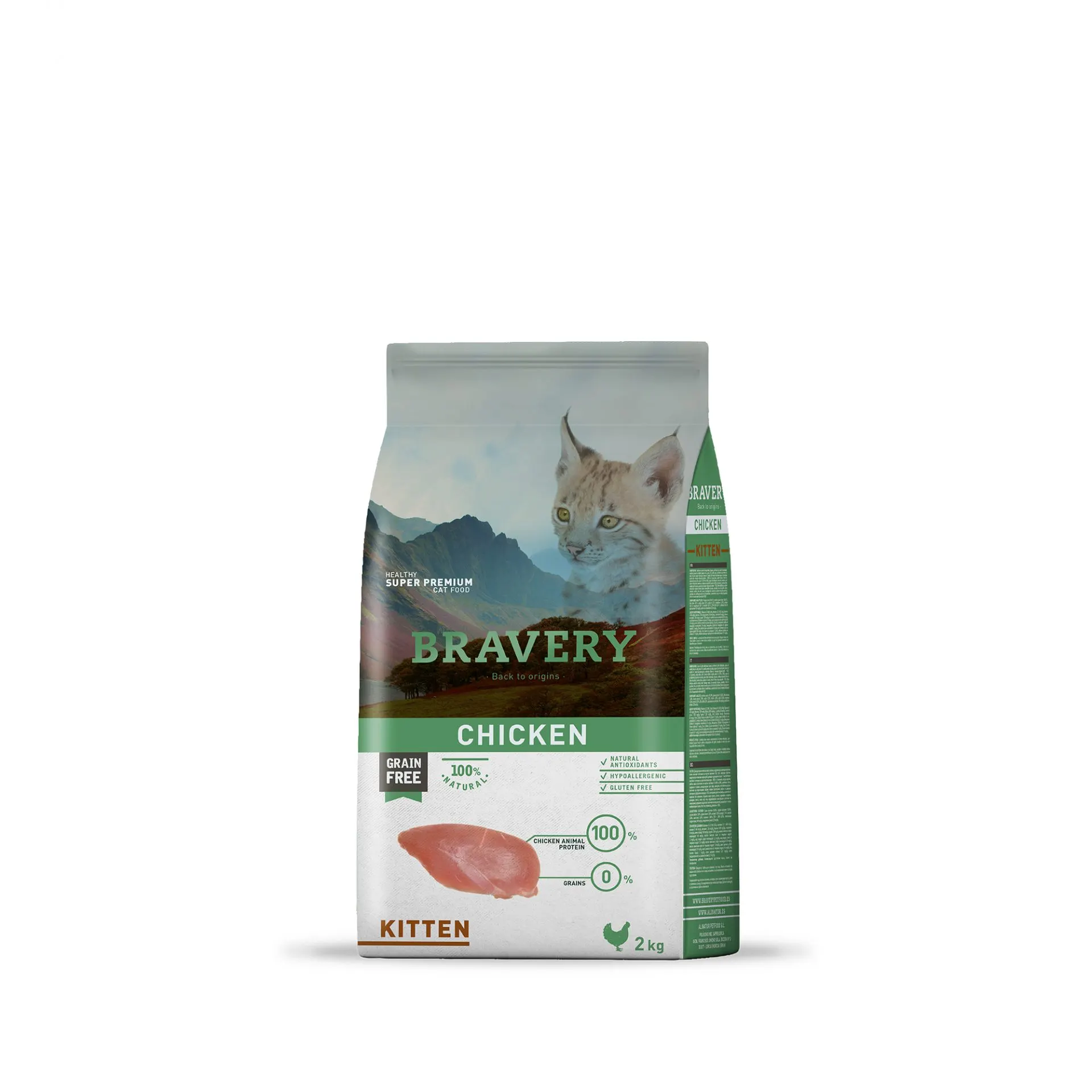 Bravery Pollo Kitten 2kg