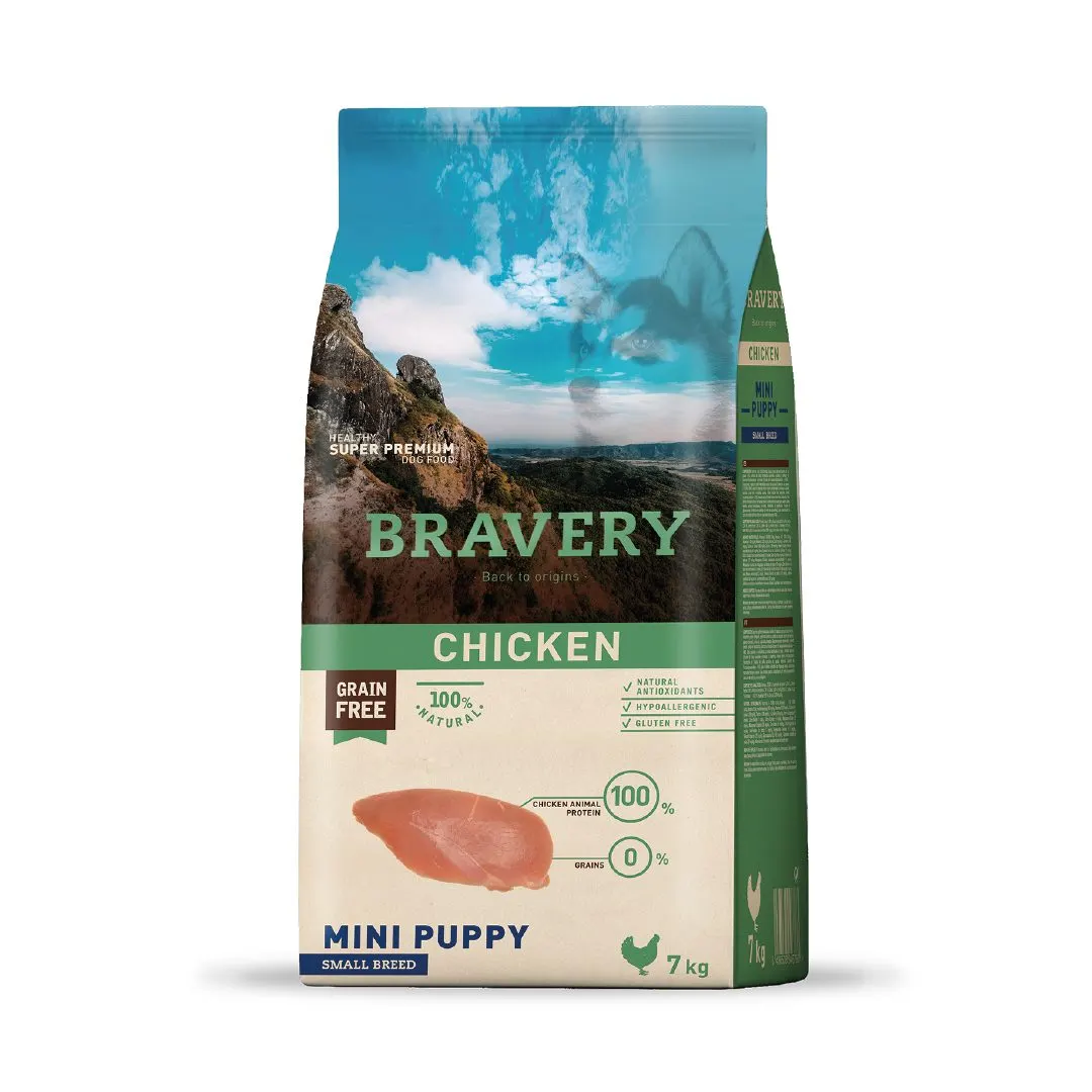 Bravery Chicken Puppy Mini 7 Kg