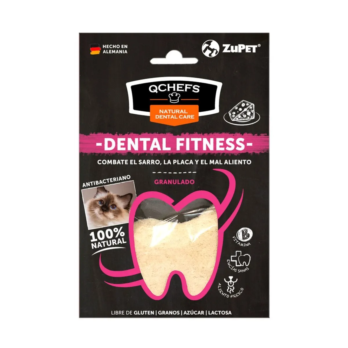 QChefs Dental Snack Granulado Gato 80gr