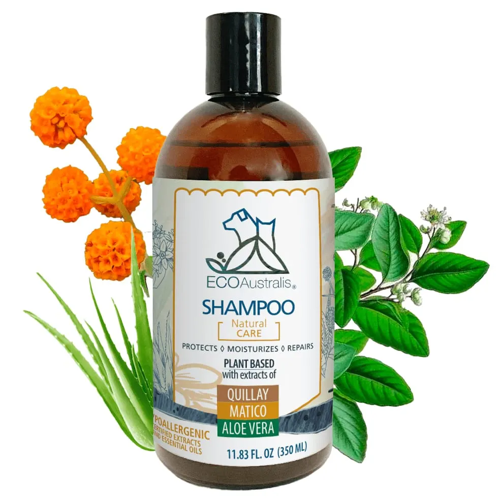 Shampoo hipoalergénico Natural Quillay, Matico y Aloe Vera 350 ml