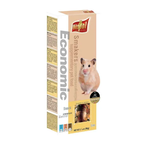Snack Vitapol Economic Smakers para Hamster 90 Gr